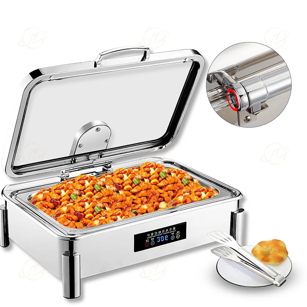 YITIAN Wedding Banquet Large-Scale Events Special Stainless Steel 304 Advanced Food Thermal Insulation CNC Dinner Stove