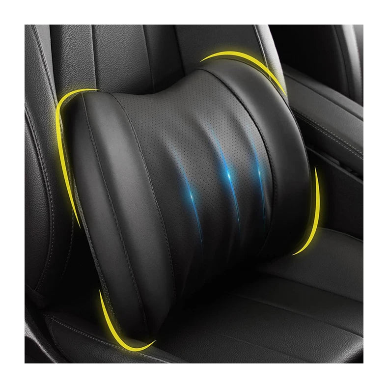 Office Chair Lumbar Support Pillow Back Pain Relief Cushion Memory Foam Lumbar Support Pillow for Car Driving