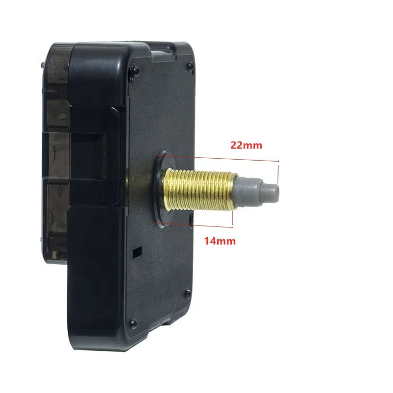 Hands and Clock Movement Mechanism Long Shaft Set 22MM for Wall Clock