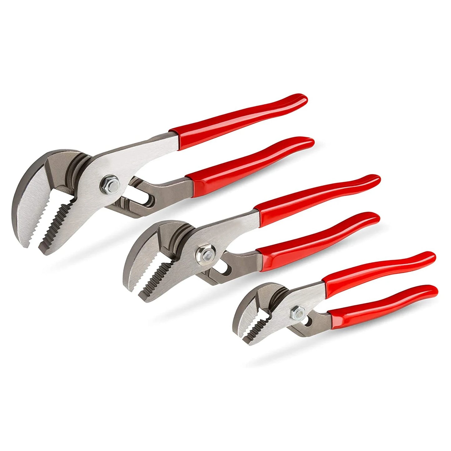 YUHANG 3-Piece CRV Material Groove Joint Pliers Set DIY Grade Metric Measurement OEM for Water Pump Pliers Sizes 7 10 12-3/4 