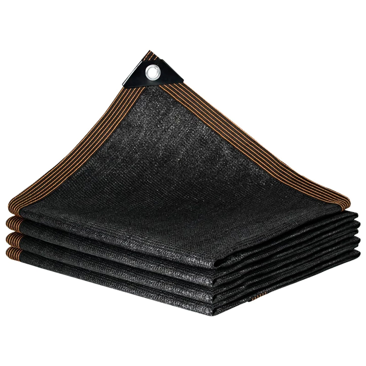 Shade Cloth 90% Shading Coefficient 6x6ft Mesh Tarp UV Resistant Black 10 Density Needle PE Film PC Sheet Small High Greenhou