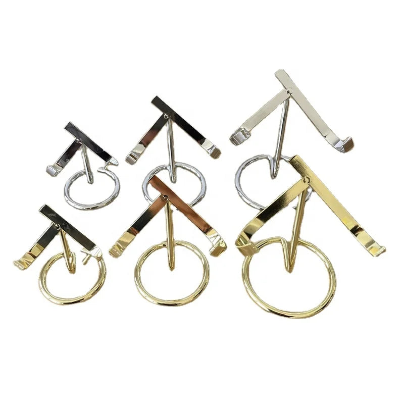 Wholesale Golden Metal Display Stand Base Crystals Metal Heart Stand for Decoration