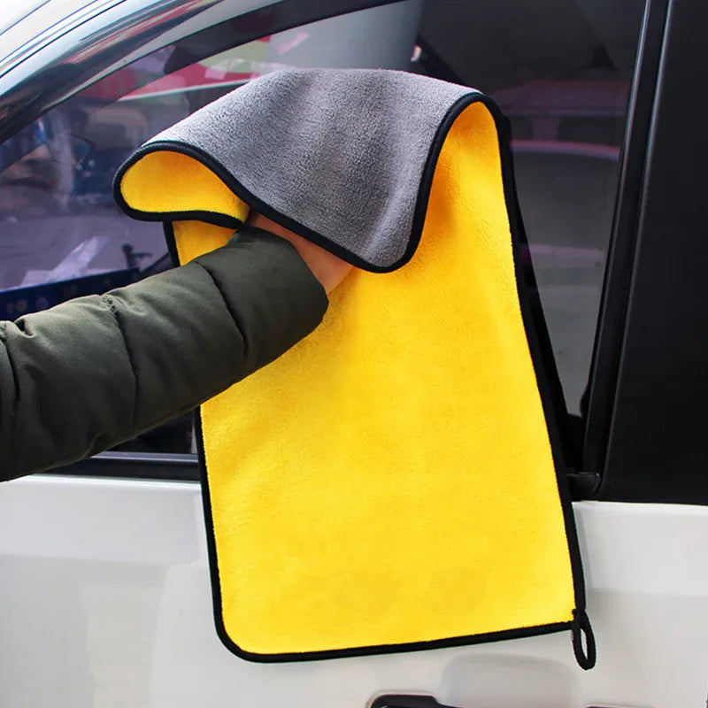 High Quality Car Washing Thickened Microfiber Towels Absorbent Cleaning Car Towels Microfiber