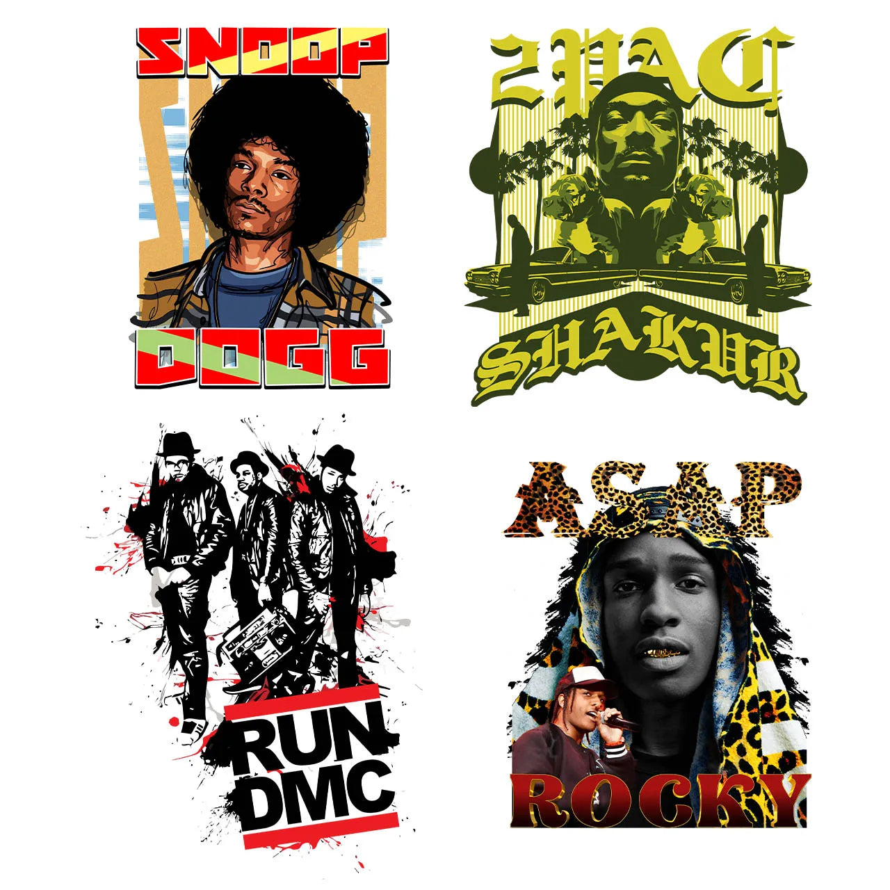 Manufacture Custom Vinyl Stickers Plastisol Heat Transfer Printing Dtf Transfers Designs Ready to Press for T-shirts
