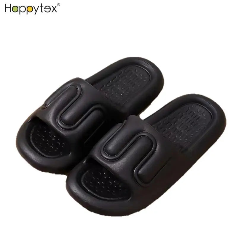 New Style Summer Women's Slippers Anti Slip Thick-Bottomed Home Slippers Soft EVA Bathroom Slippers for Home Indoor