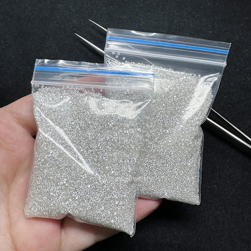 D Color Moissanite Melee Stone Synthetic Carat Moissanite Small Diamond Factory Wholesale Moissanite Loose Stone