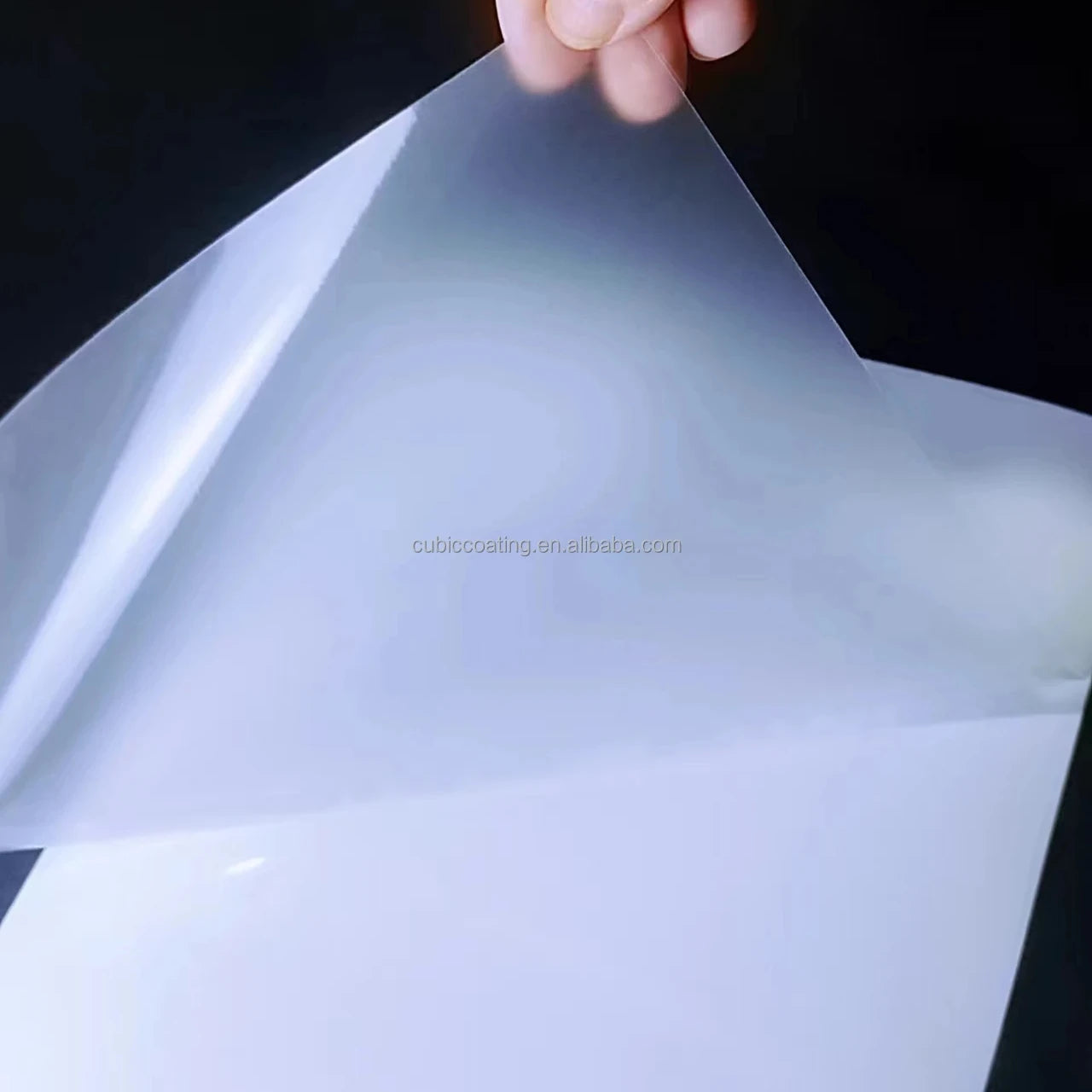 Hot Sale Clear Matte Cold Laminating Sheets Cold Holographic Laminate Sheet A4 Photo Top Laminating Film