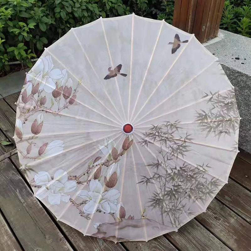 Umbrellas Supplier's Handmade Chinese Parasol 40 Colors Traditional Wedding Decoration Cheap Party Gifts Nylon Straight Umbre