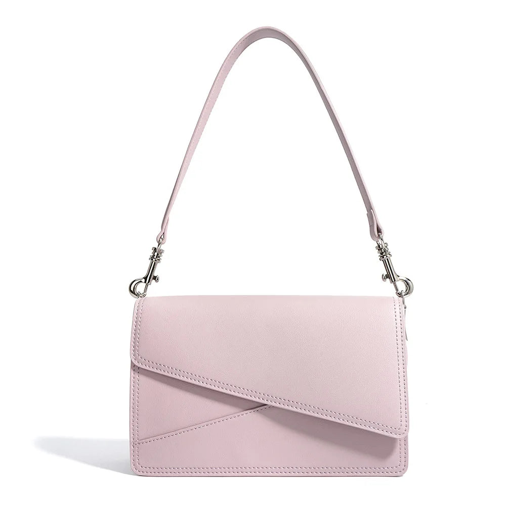 Minimalist Patchwork Leather Hobo Bag Trendy Multi-Way Clutches Handbags Low MOQ Factory Women's Messenger Bag Custom Logo Pu
