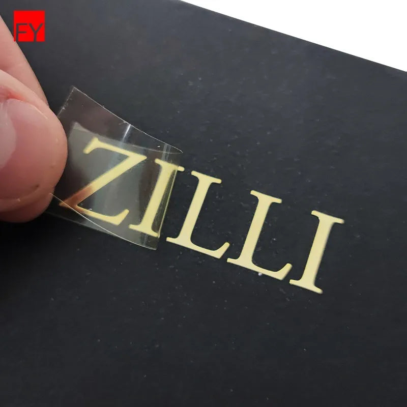 Nickel 3D Transfer Custom Embossed Label Uv Gold Stickers Printing Labels Metallic Vinyl Electroforming Foil Metal Logo Stick