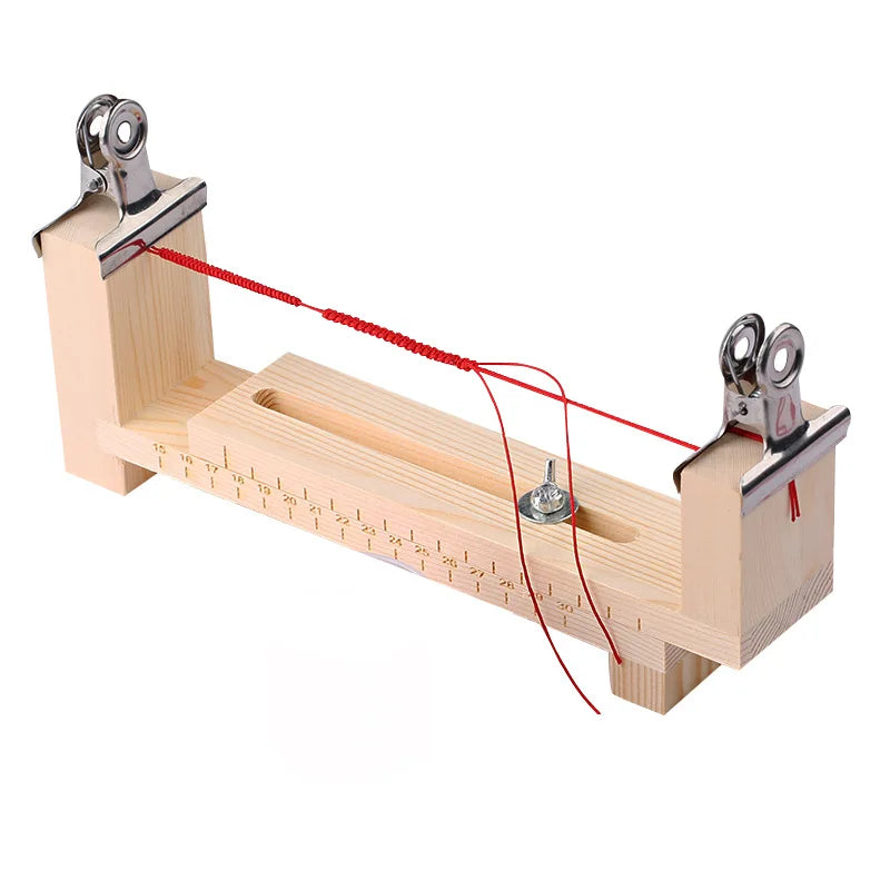 Household Wooden Hand Rope Braiding Machine Rope Braid Bracelet Hand Braid Frame DIY Tools Fixed Rack