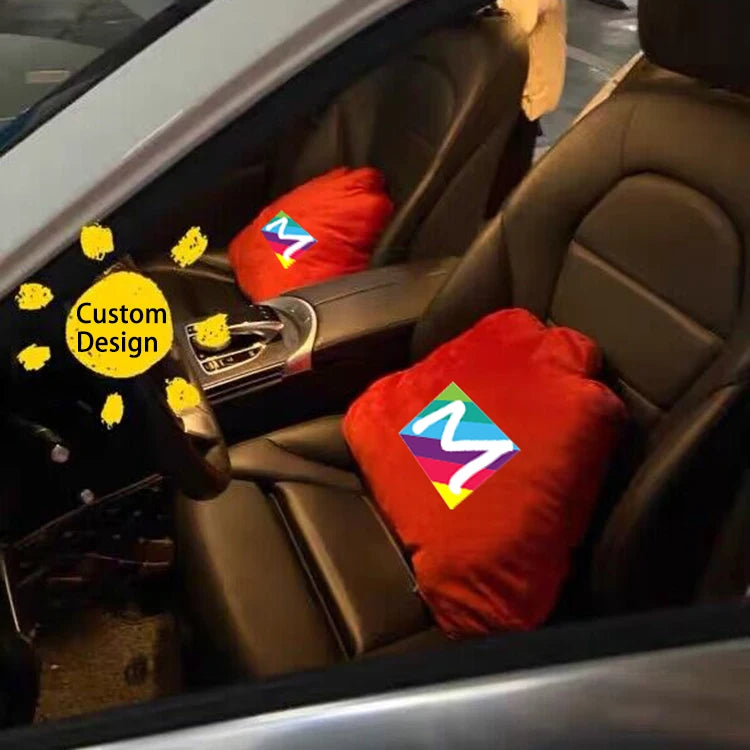 Anime Trendy Microfiber Pillowcase Logo Custom Unique Arch Shaped Car Back Pillow Romantic Novelty Signed Cushions Cases