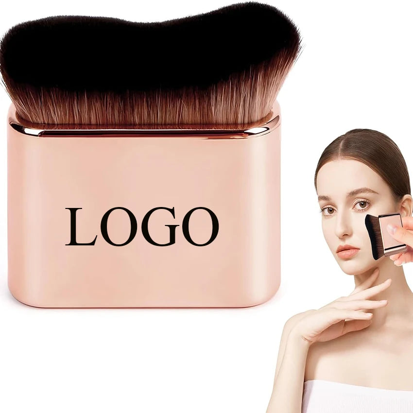Private Logo Makeup Self Tanner Brush for Body Kabuki Foundation Brush Body Makeup Applicator for Body Tanning Brush