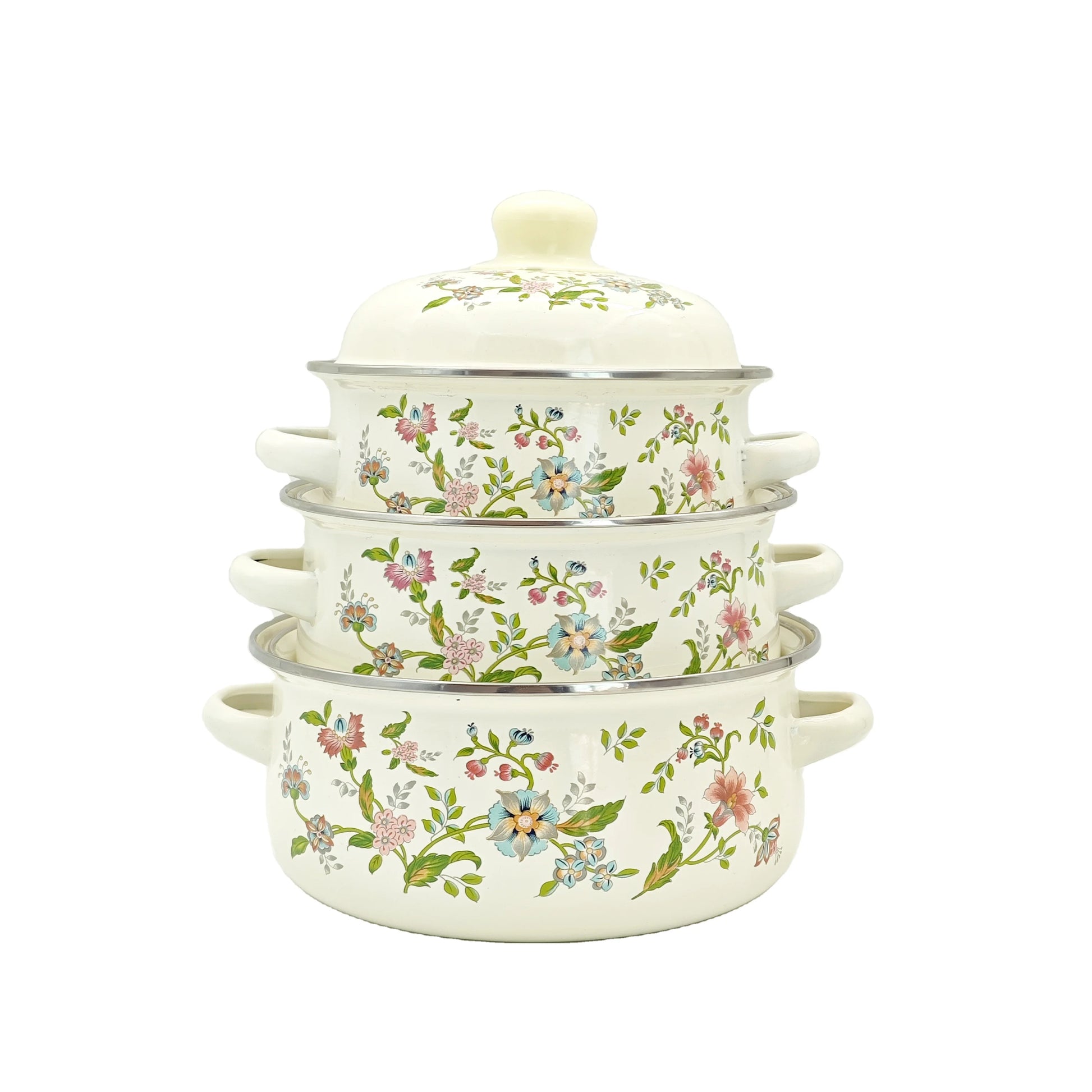 Enameled Cookware Pot Soup and Stock Seafood Cooki Pans and Pasta Rice Boil Simmer Noodle Pots Big Sets Milk Pans