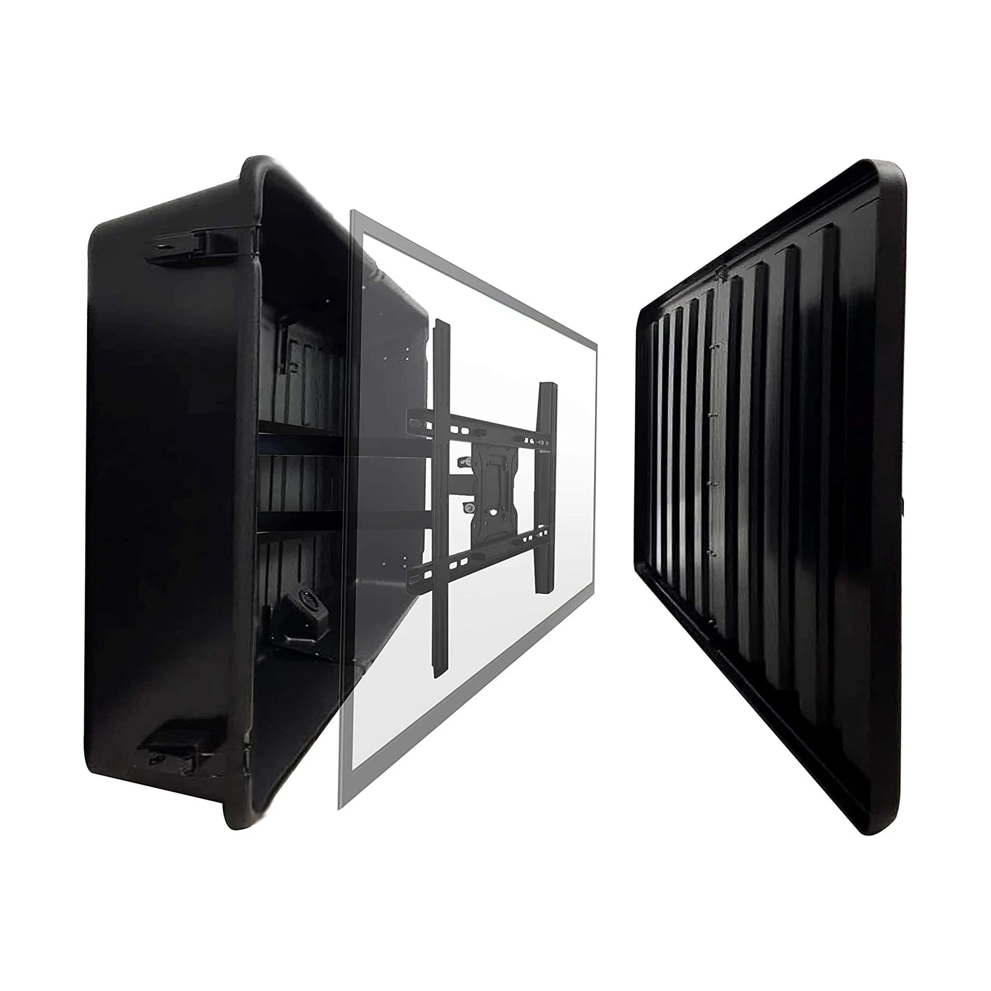 Outdoor TV Enclosure  Wall Mounting TV Hard Cover Weatherproof Protection for Television