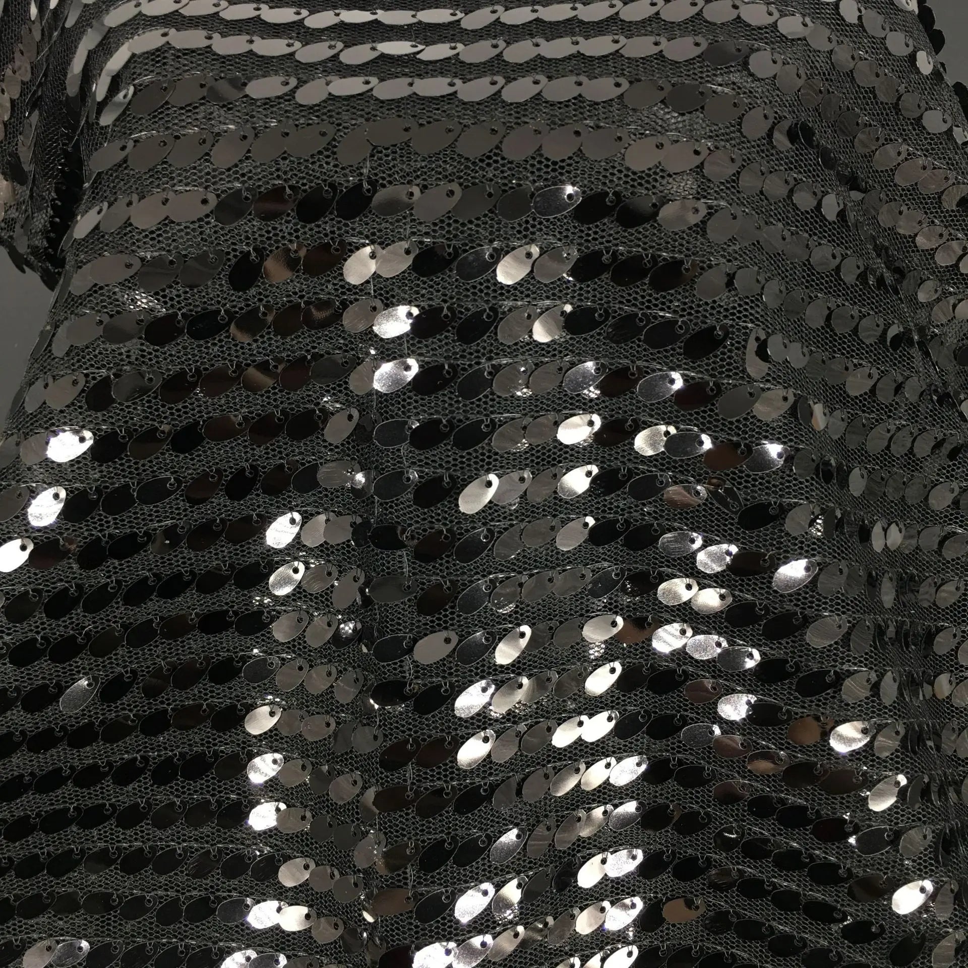 9mm Melon Seed Sequin Fabric Luggage Toy Spring/summer Dress Stage Dance Decoration Pearl Sequin Fabric