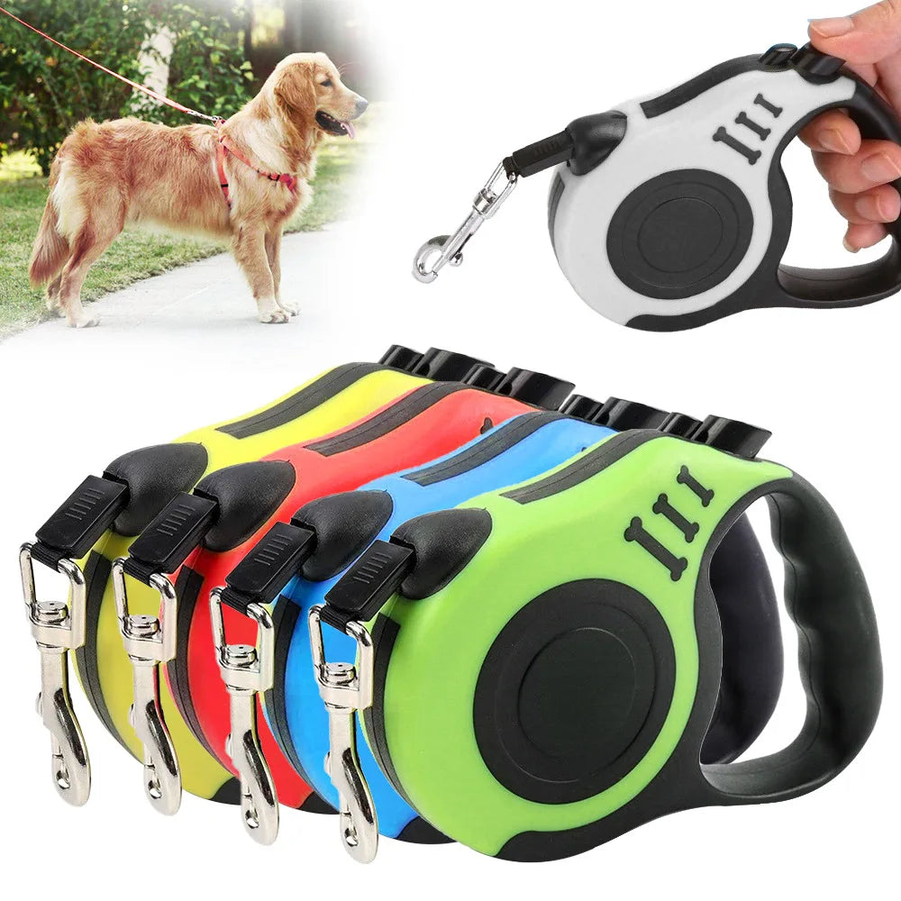 Pet Accessories Automatic Retractable Hands Free Rope Auto Pet Dog Leash Rope