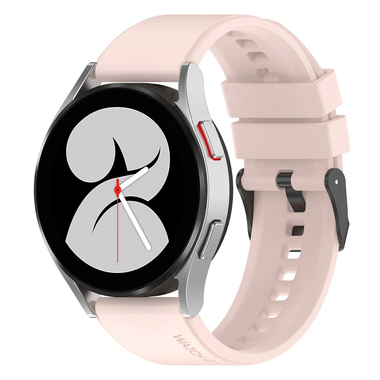 straps for Samsung Galaxy Watch5 convex head strap Huawei GT3 pro step silicone strap
