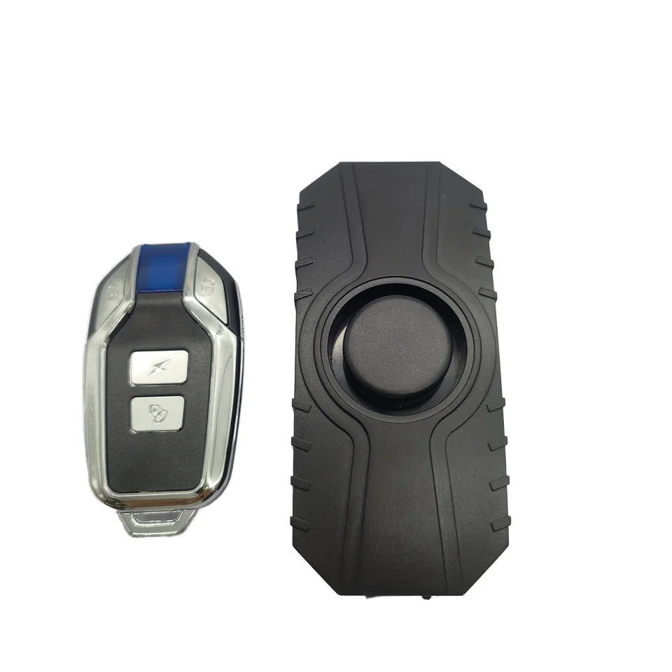 Outdoor Waterproof IP55 Bike Alarm Wireless Smart ABS Anti-Theft Security Vibration for Home Window Burglar Protection