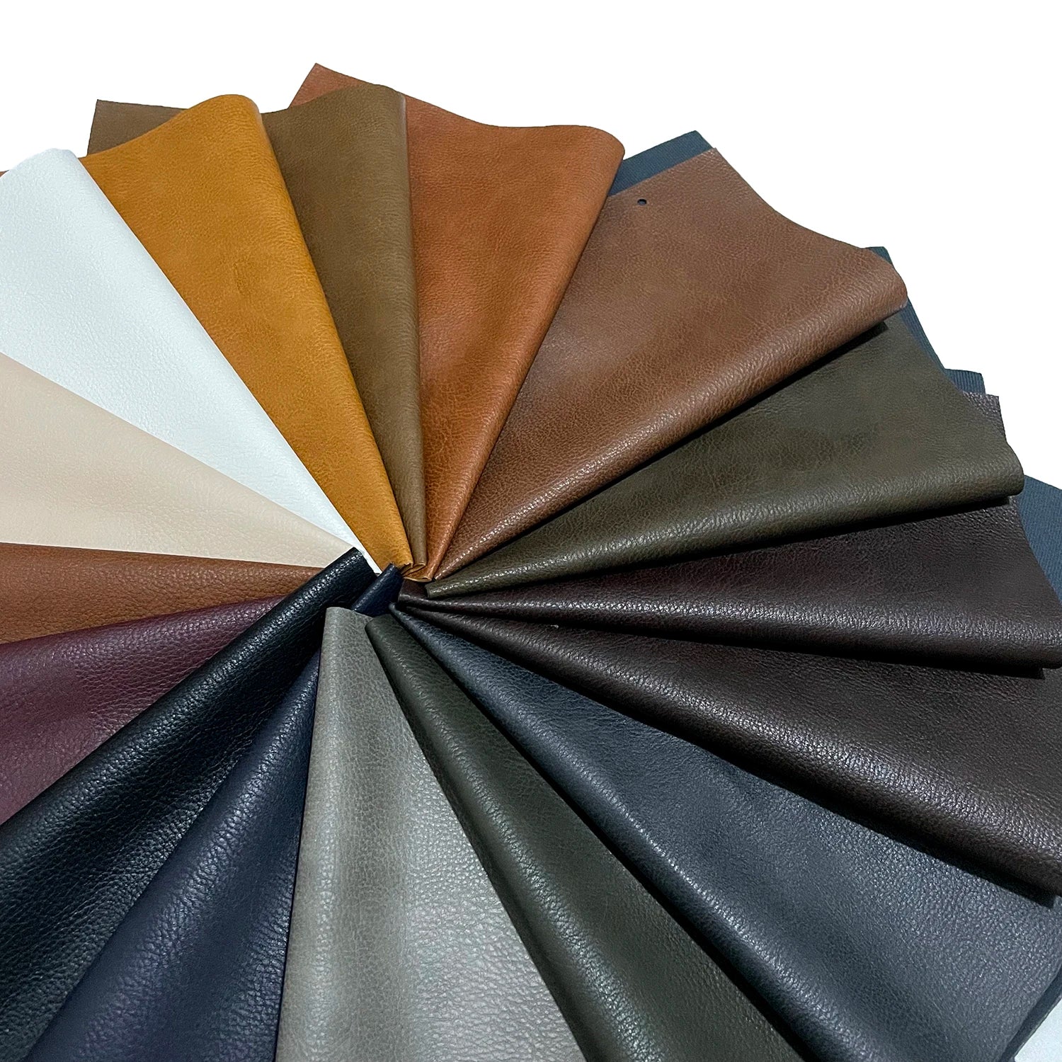 Free Sample PU Leather Scratch Resistant Non-toxic for Car Upholstery Bag Sofa Furniture Leather