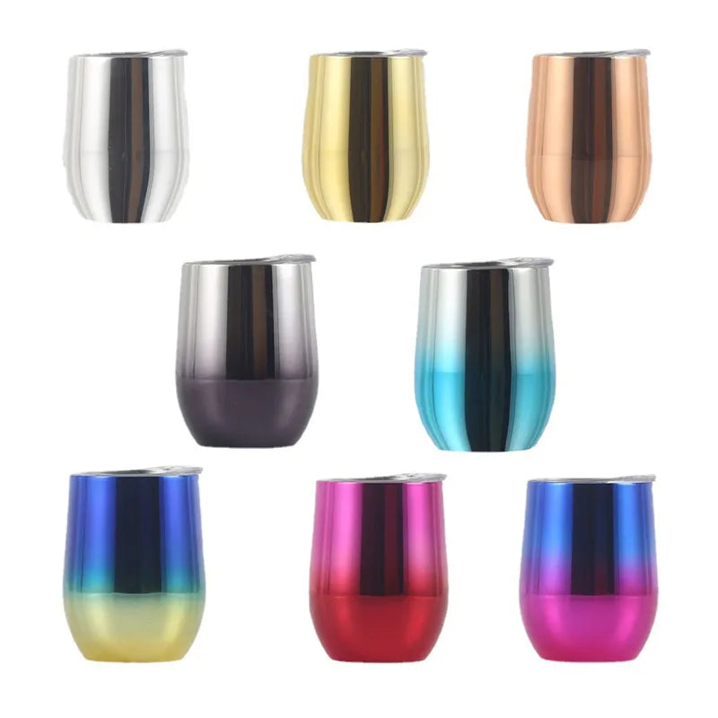 Double Wall Stainless Steel 304 12oz Vacuum Insulated Swig Tumbler Eco-Friendly Customized Color Party Office Cup 6-12hr Ther