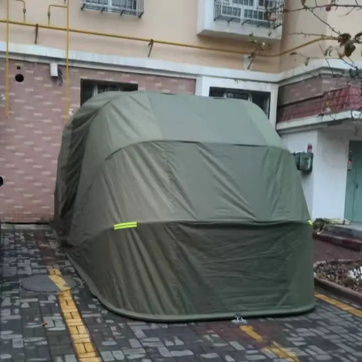 Waterproof and UV-proof Dustproof Color Variety of Motorcycle Cover Folding Garage