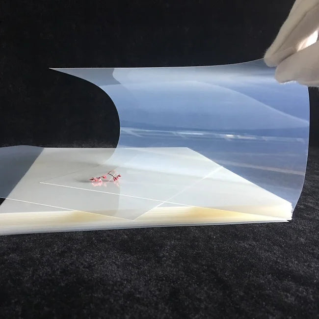 8.5*11 Waterproof Milky Inkjet Polyester Film Sheet Print 130 Micron