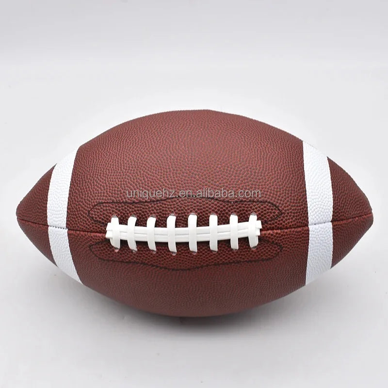 Factory Durable American Football with Butyl Bladder 600-650g Customize Color Customized Size for Men Women Children Training