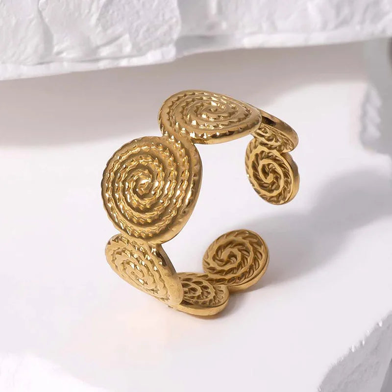 2026 New Jewelry Wholesale Hypoallergenic Quality Stainless Steel Women Round Ring