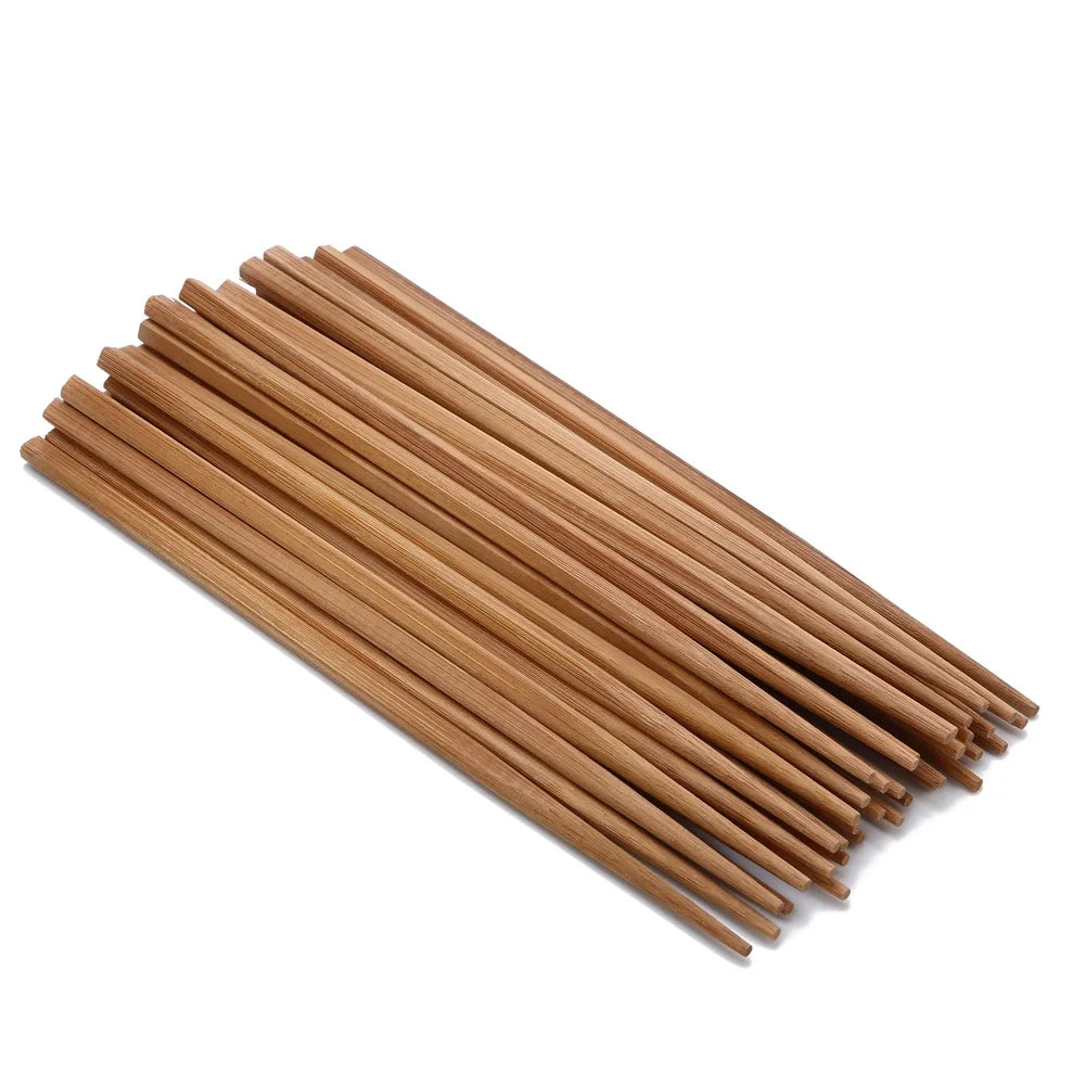 Professional Popular Natural square Bamboo Chopsticks Carbonized Factory Sale Personalized Disposable Bamboo Chopsticks