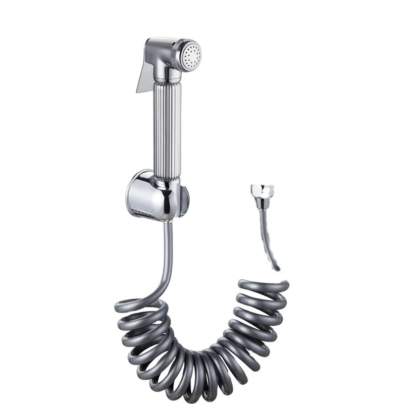 Modern Wall-Mounted Bidet Sprayer Set with Vertical Spray Self-Cleaning Feature Hot/Cold Toilet Bidet for Bathroom Cleaning