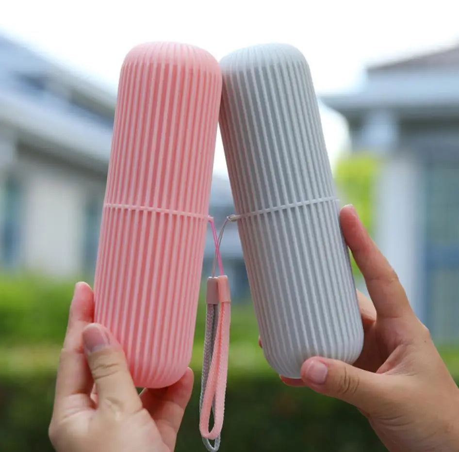 Cheap Portable Travel Toothpaste Toothbrush Storage Case Holder Toothbrush Dispenser Case Plastic Dustproof Toothbrush Contai
