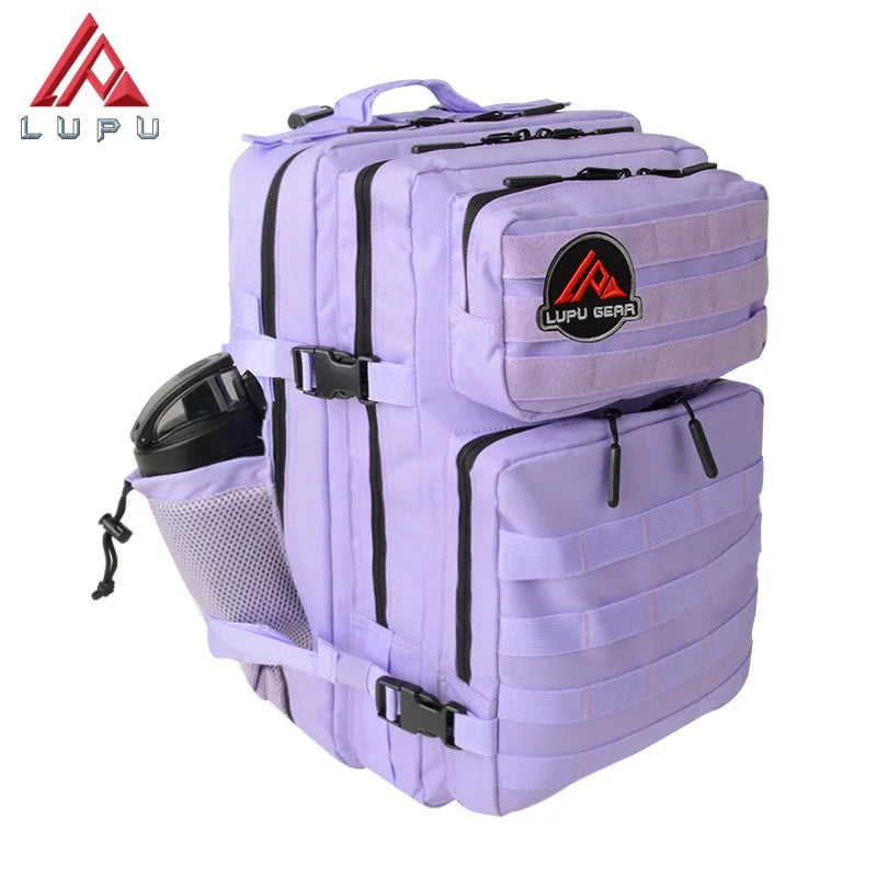 Hot Trending 45L Waterproof Zipper Closure Fashion Tactical Camouflage Backpack Gym Fitness Travel Rucksack Mochila