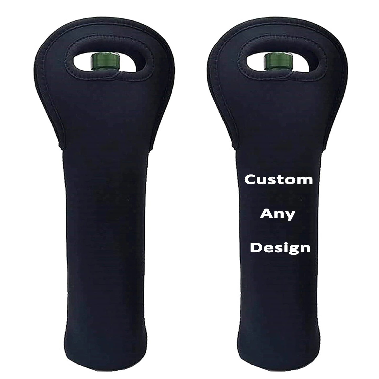 Custom Logo 750ML Portable Insulated Waterproof Thermal Sublimation Blank Neoprene Cans Tote Bag Sleeve