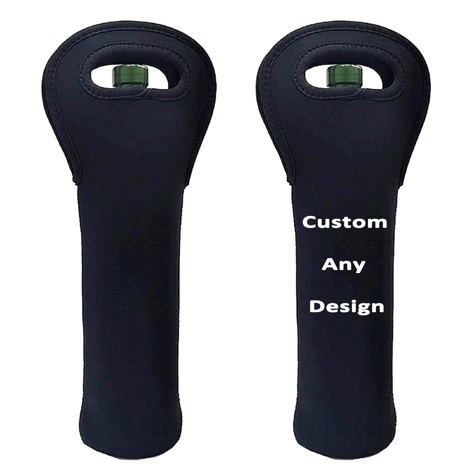 Custom Logo 750ML Portable Insulated Waterproof Thermal Sublimation Blank Neoprene Cans Tote Bag Sleeve