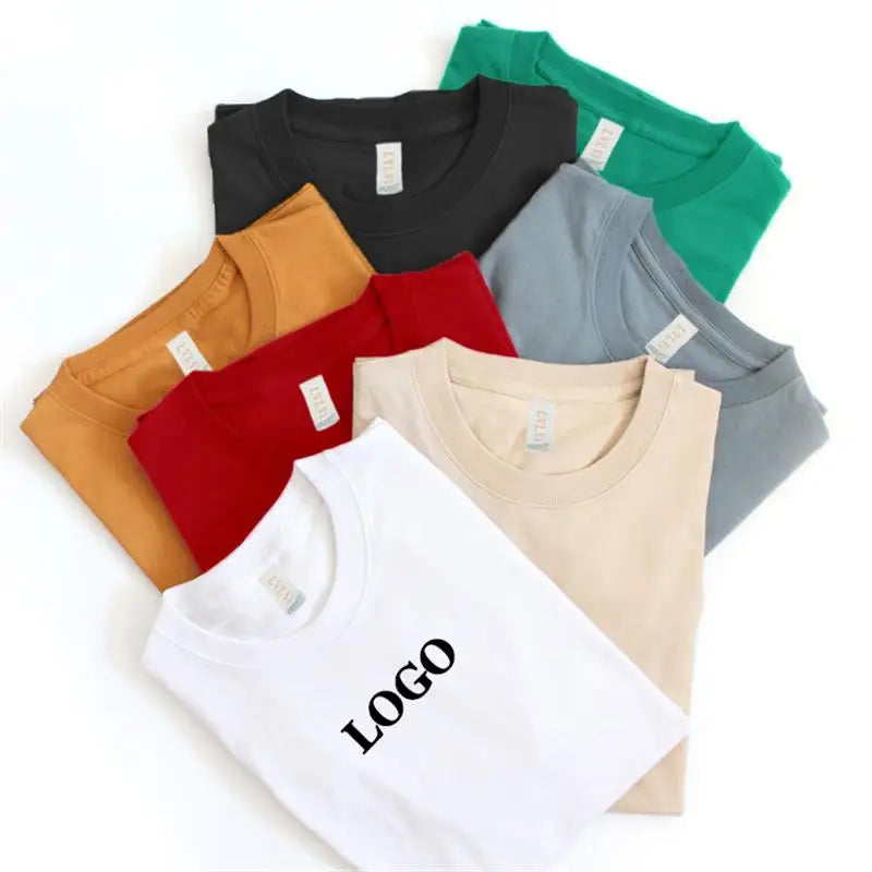 180g 7900 High Quality Wholesale Cotton T Shirts Streetwear Custom Logo Printing Blank T-shirt Casual Design Novelty Mens Tsh