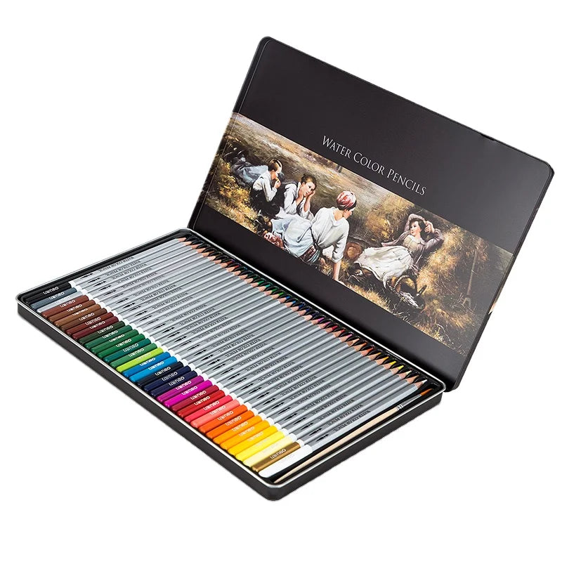 Deli 6522 36pcs/box Water Soluble Colored Pencil Art Students Wear Resistance Colored Pencil 36box*36pcs=1296pcs Per Carton S