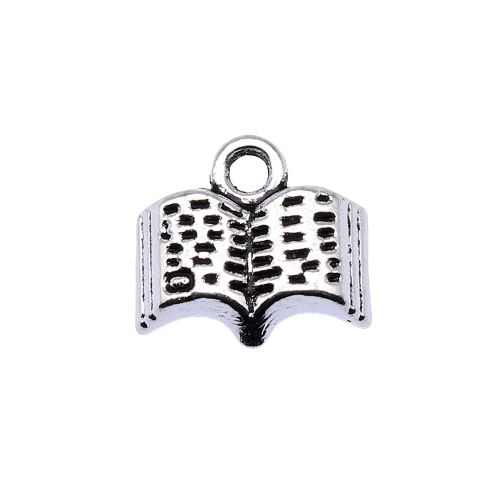 AA0160116 11mm Book Charms for Jewelry Making