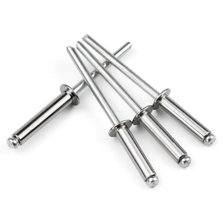 Ready to Ship Open End Blind Rivets Stainless Steel Dome Head Pop Rivets Industrial Hardware Fasteners Wholesale