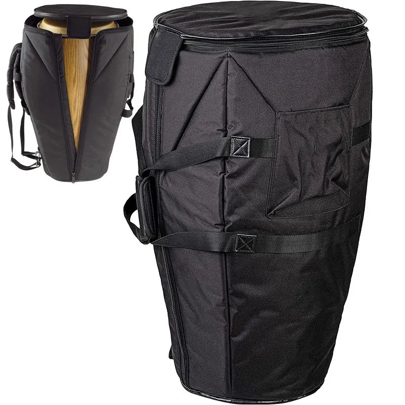 Oxford Hand Drum Bag Heavy Duty Carry Conga Handbags11-12.5 Inch Bucket Bags Drum Protective Cover 2 in 1 Crossbody Backpack