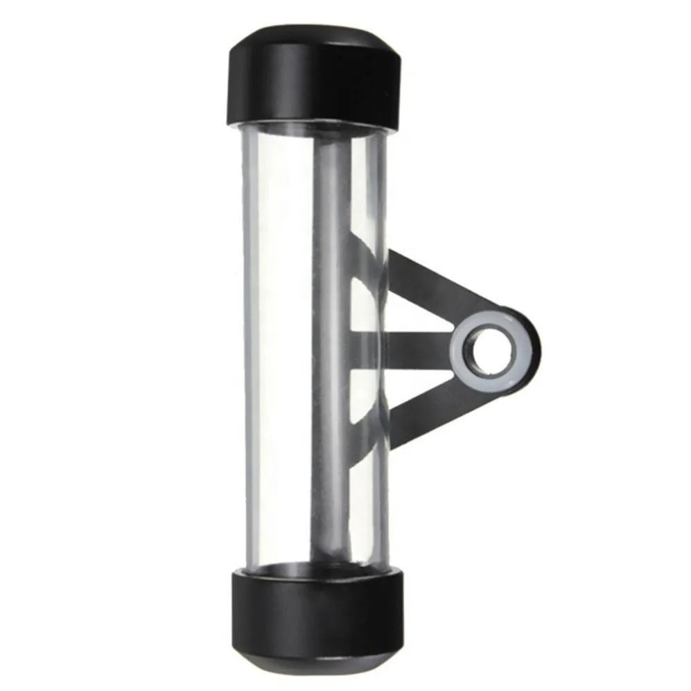 Black Waterproof Motorcycle Motorbike Tube Tax Disc Cylindrical Holder Frame Real Motorcycle Accessories