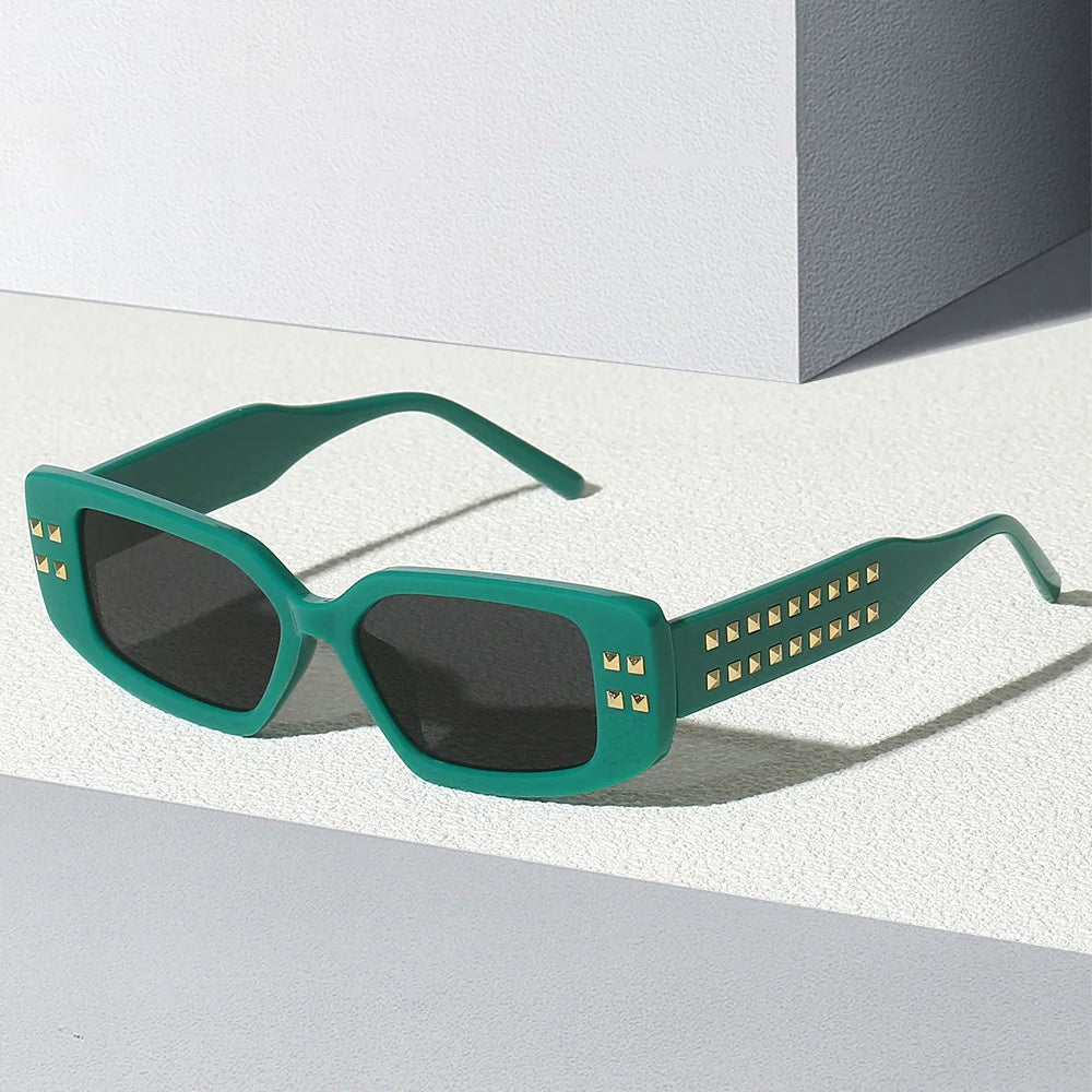 2024 Hot Sale Wholesale Price Sunglasses Square Frame Sunglasses Pc Unisex Uv380 Fashion Sunglasses