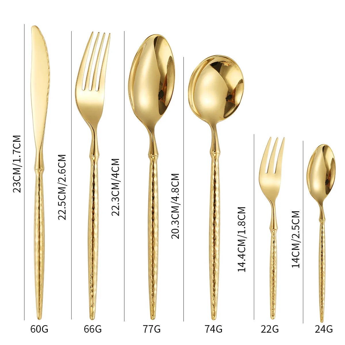 Customized Whole Gold Flatware Silver Cutlery Forks And Spoon Set Restaurants Black  Cutlery Gold Design 304 stainless Steel