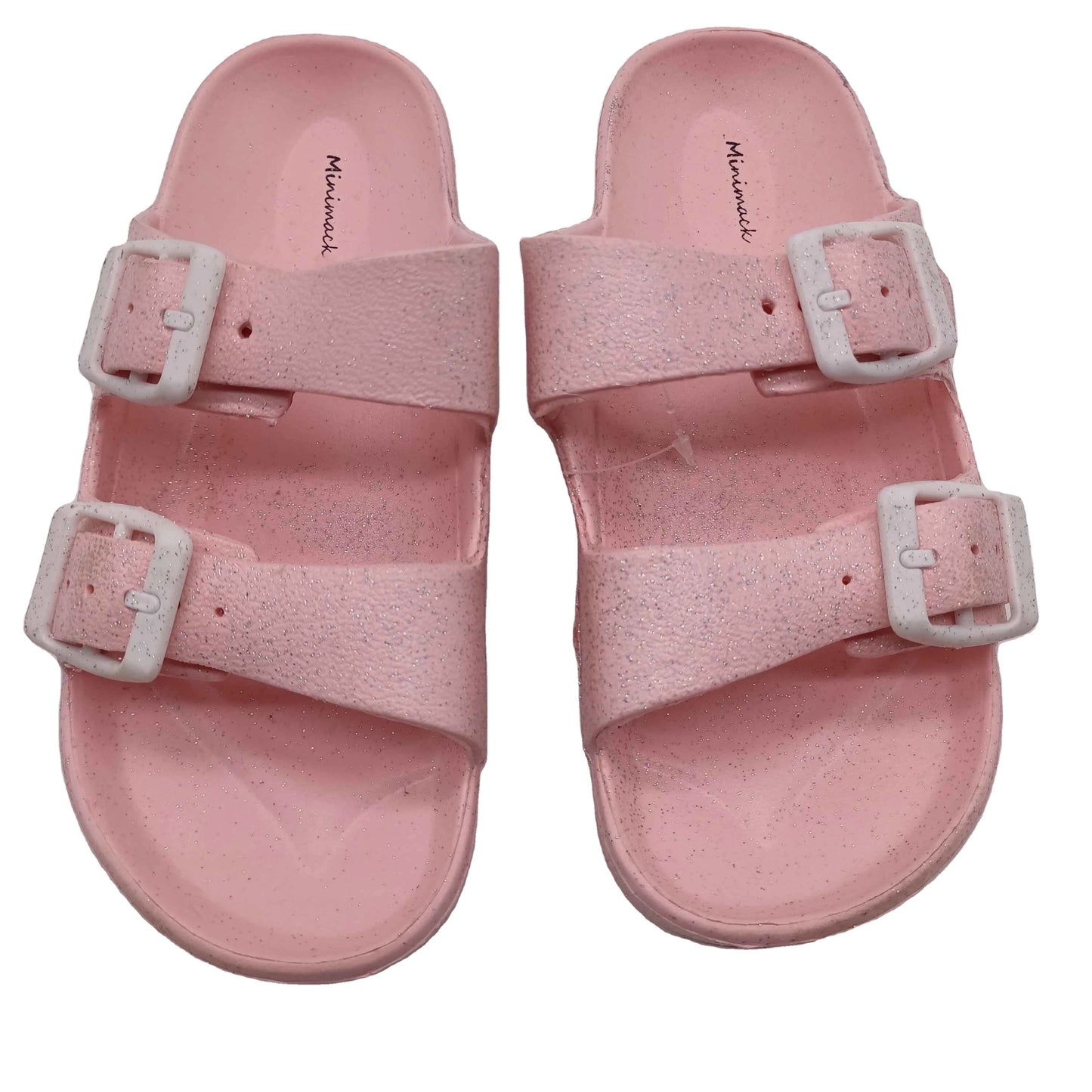 Custom Logo Pink EVA for Slippers for Women Open Toe Design Two Buckle Upper Anti-Slippery Sandal Sliders for Girls Winter Sp