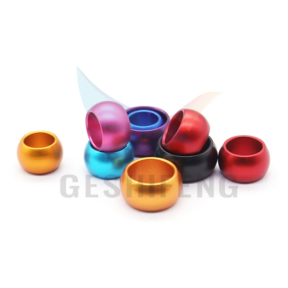 GSF-ABR-R 1212-1S Round Aluminum Pigeon Foot Rings 2024 Multi-color Bird Leg Ring Customize Word Logo Pigeon Metal Rings