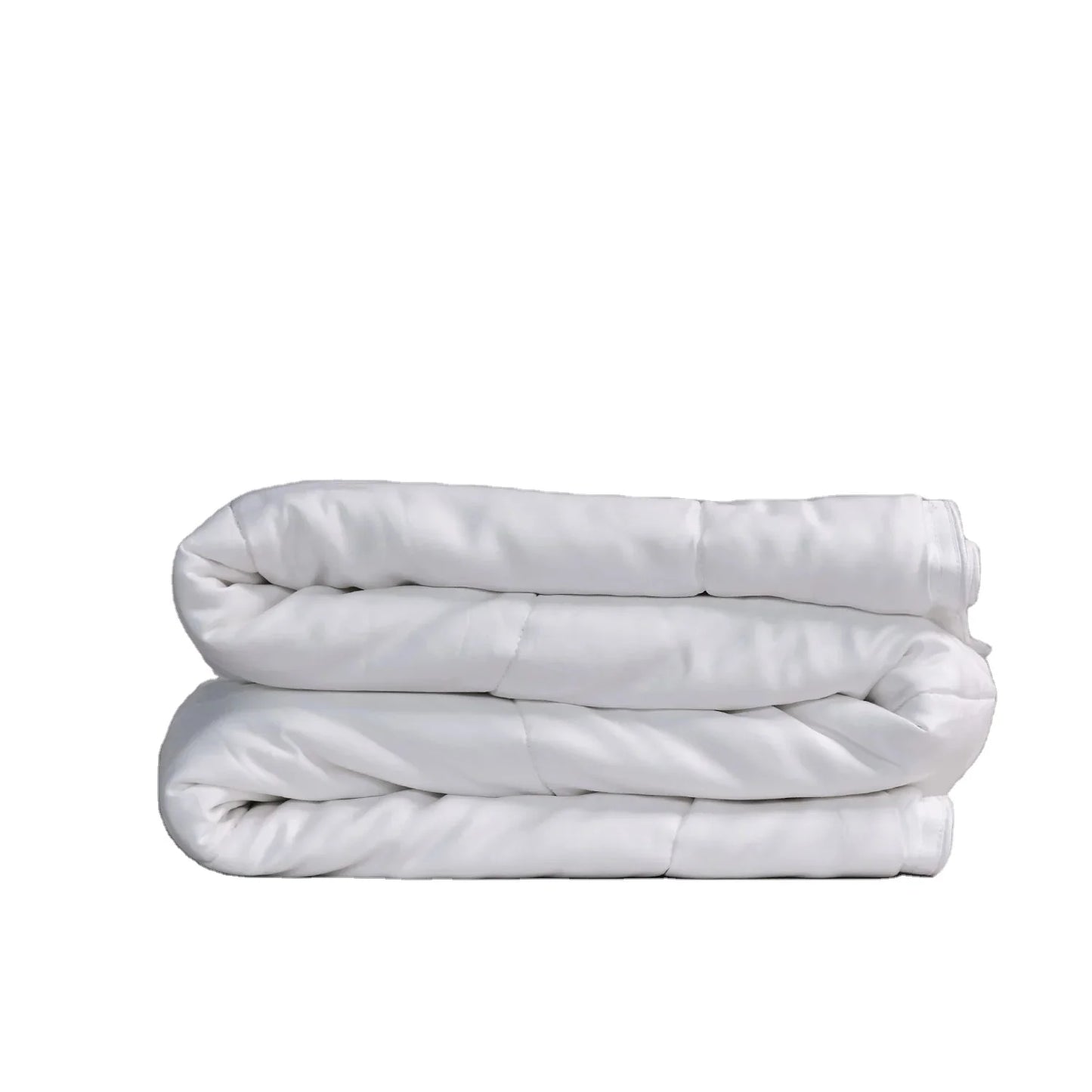 100% Organic Bamboo Fiber 400TC Oeko-Tex Certified Anti-Allergy Eco-Friendly All-Season Comforter Duvet Quilt Plain Dyed for