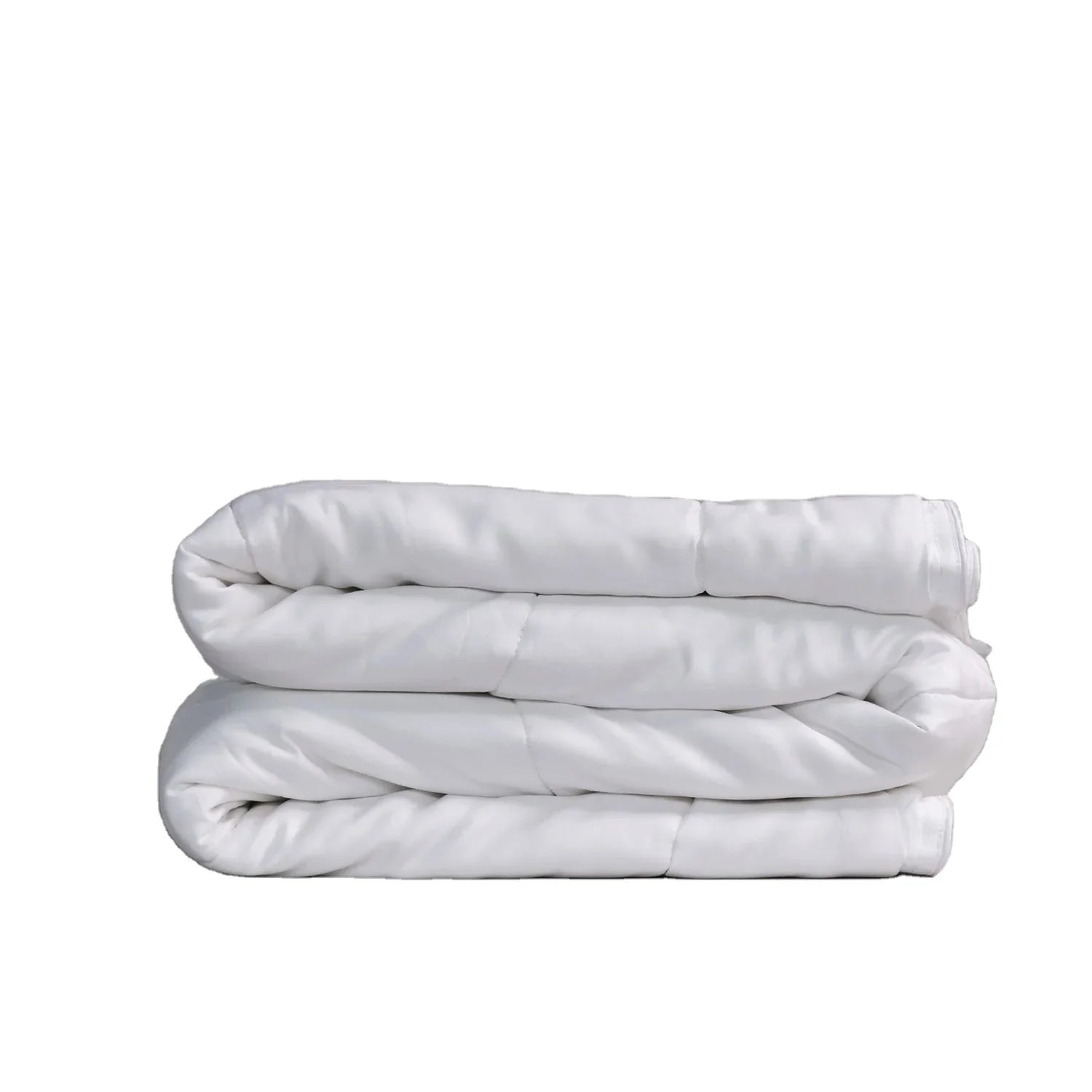 100% Organic Bamboo Fiber 400TC Oeko-Tex Certified Anti-Allergy Eco-Friendly All-Season Comforter Duvet Quilt Plain Dyed for