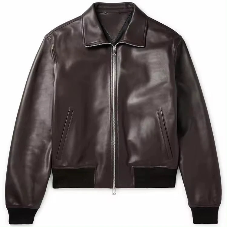 OEM Customized Outdoor Leather Jacket