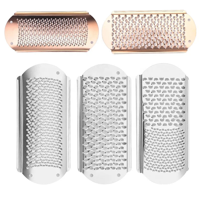 Wholesale Stainless Steel Grinding Board Rub Foot Board for Callus Removal Can Replace Foot Grinding Plate File