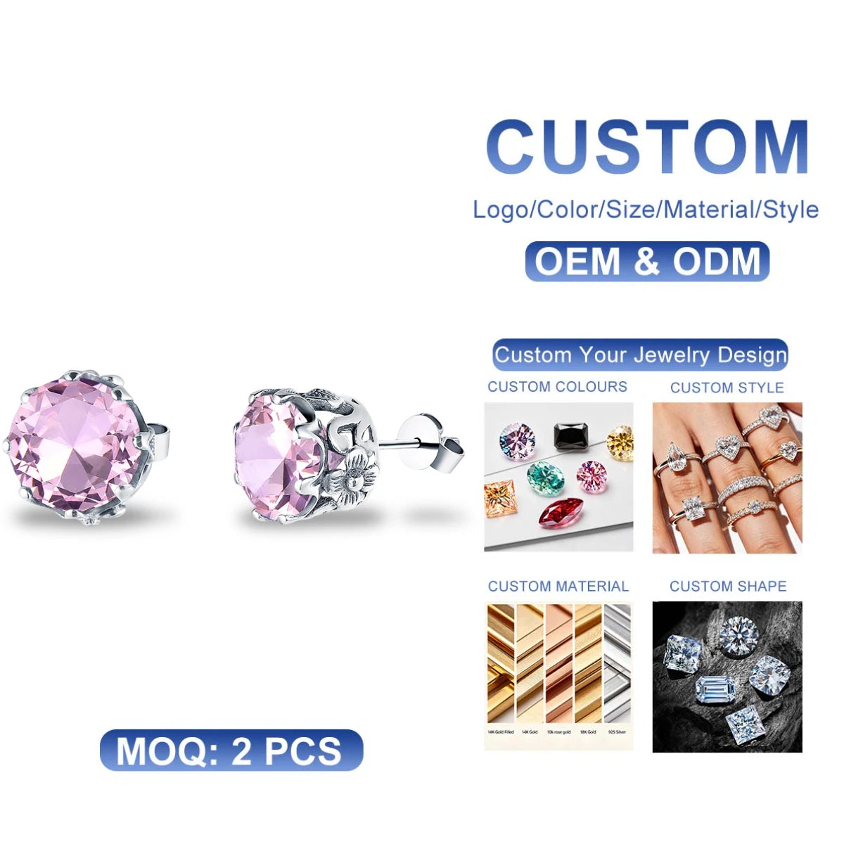 Hypoallergenic Jewelry Wholesale Wife Gift Vintage Exquisite Filigree Ruby Earrings Sterling Silver 925 Stud Earrings Women